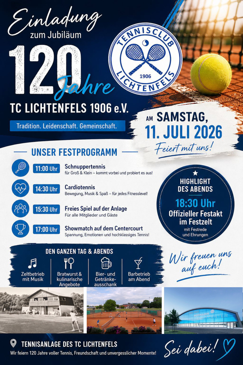Sommerfest und Vereinsjubiläum am 10. + 11.7.